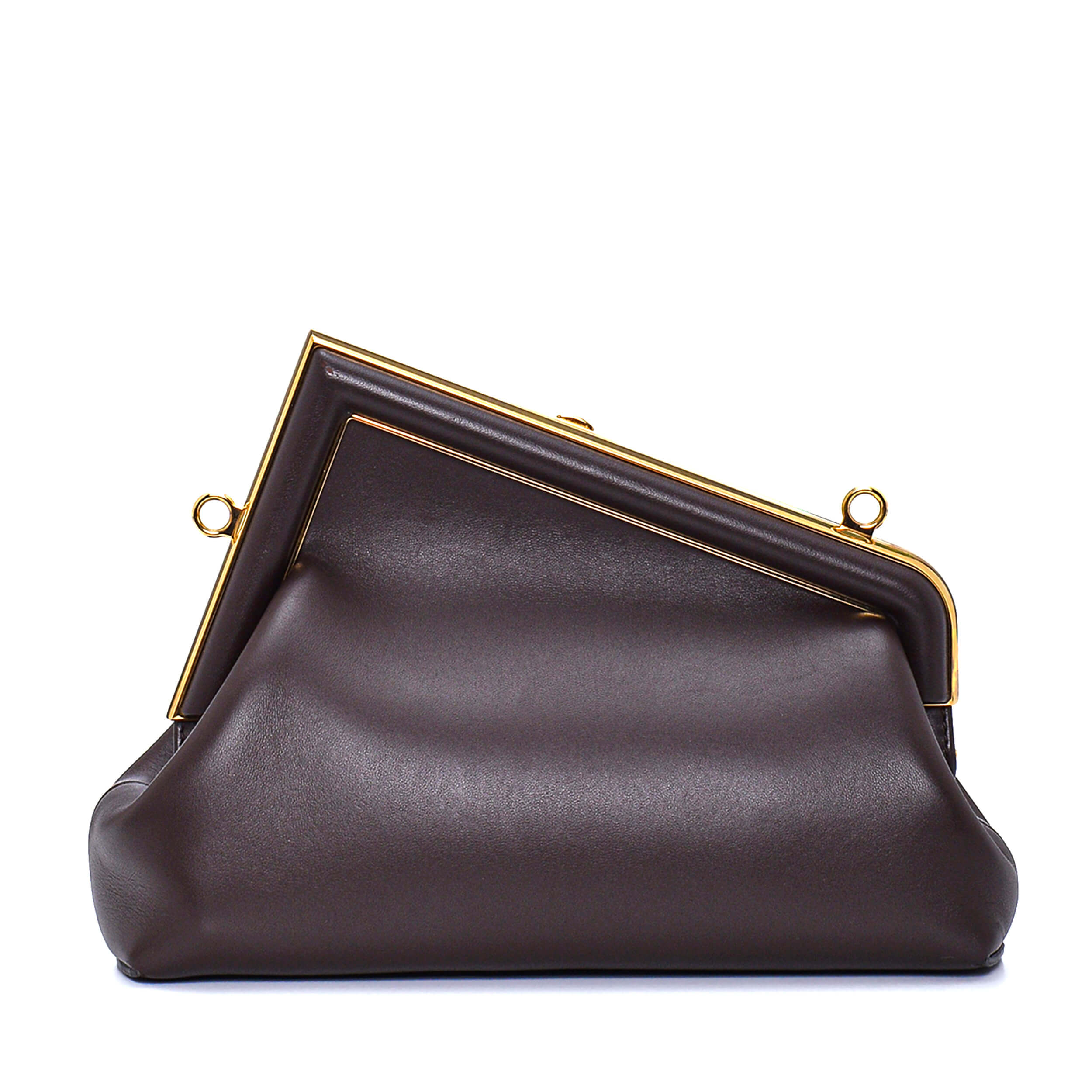 Fendi - Brown Leather First Small Bag